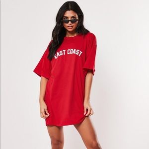 missguided oversized shirt